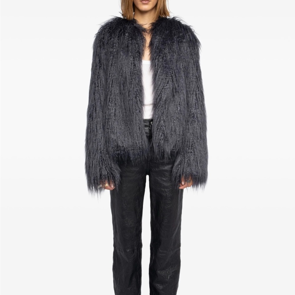 Zadig & Voltaire Freddie Black Coat